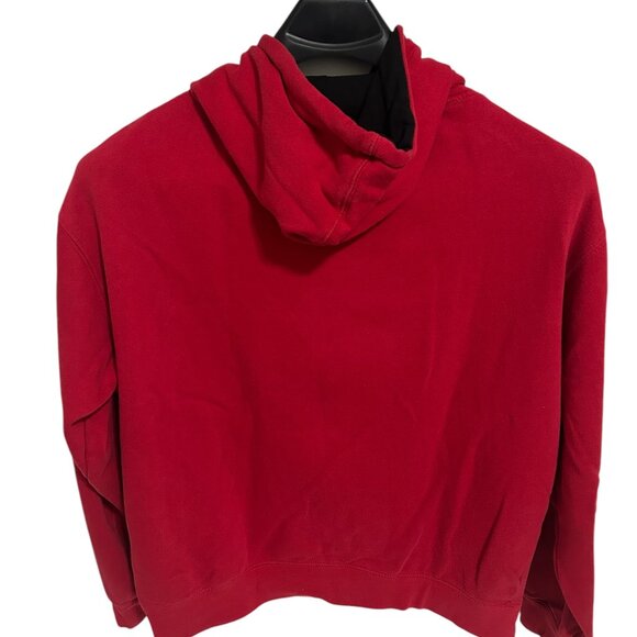 Wisconsin Badgers Hooded Sweatshirt Stadium Athletics Size Large Red - Picture 7 of 7